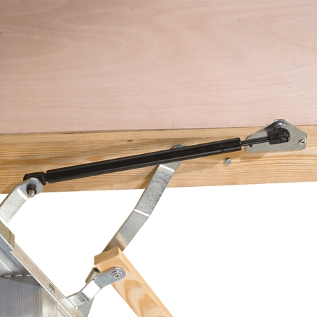 Louisville AA2210 Aluminum Attic Ladder  Louisville AA2210 Aluminum Attic Ladder